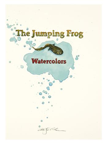 (CHELONIIDAE PRESS.) Twain, Mark. The Jumping Frog.